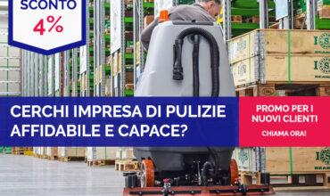 Impresa di Pulizie in Brianza. Sconto del 4%